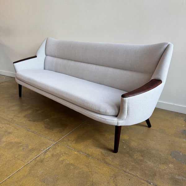 Danish Modern Model 58 Sofa by Kurt Ostervig for Rolschau Mobler (New Upholstery)