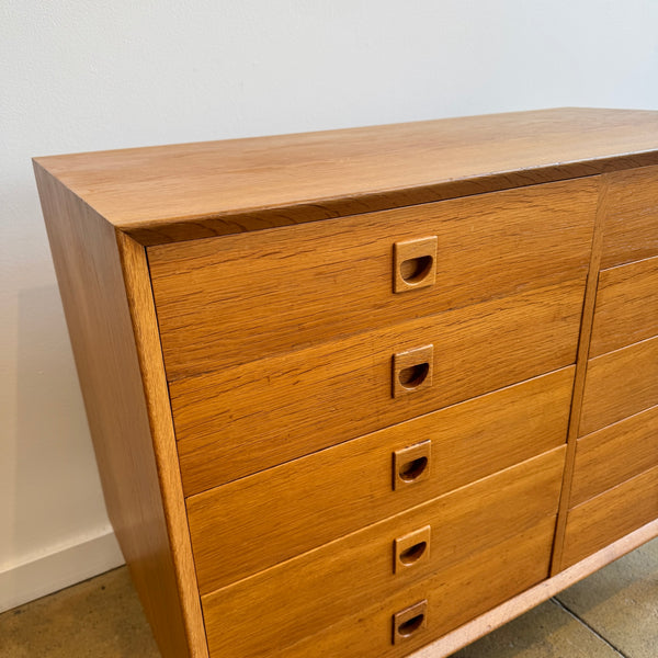 Danish Modern Teak 10 Drawer dressers by Brouer Møbelfabrik (Refinished)