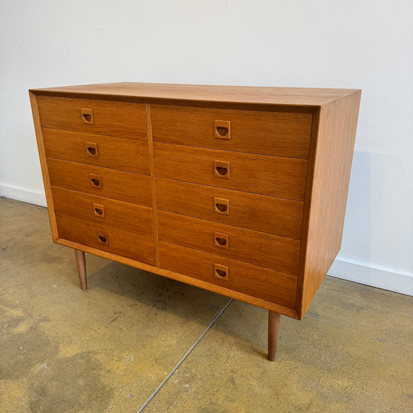 Danish Modern Teak 10 Drawer dressers by Brouer Møbelfabrik (Refinished)