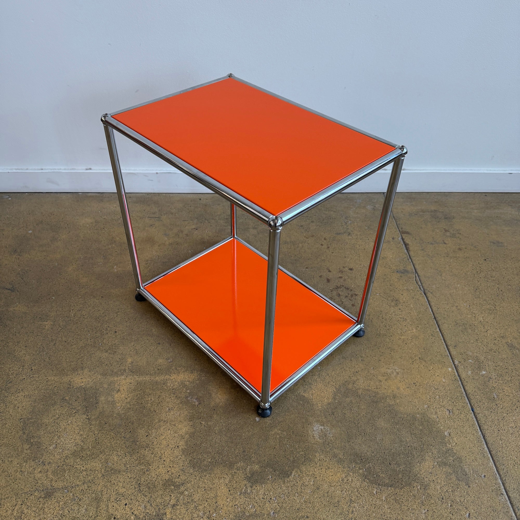 USM Haller Tall Side Table - Pure Orange