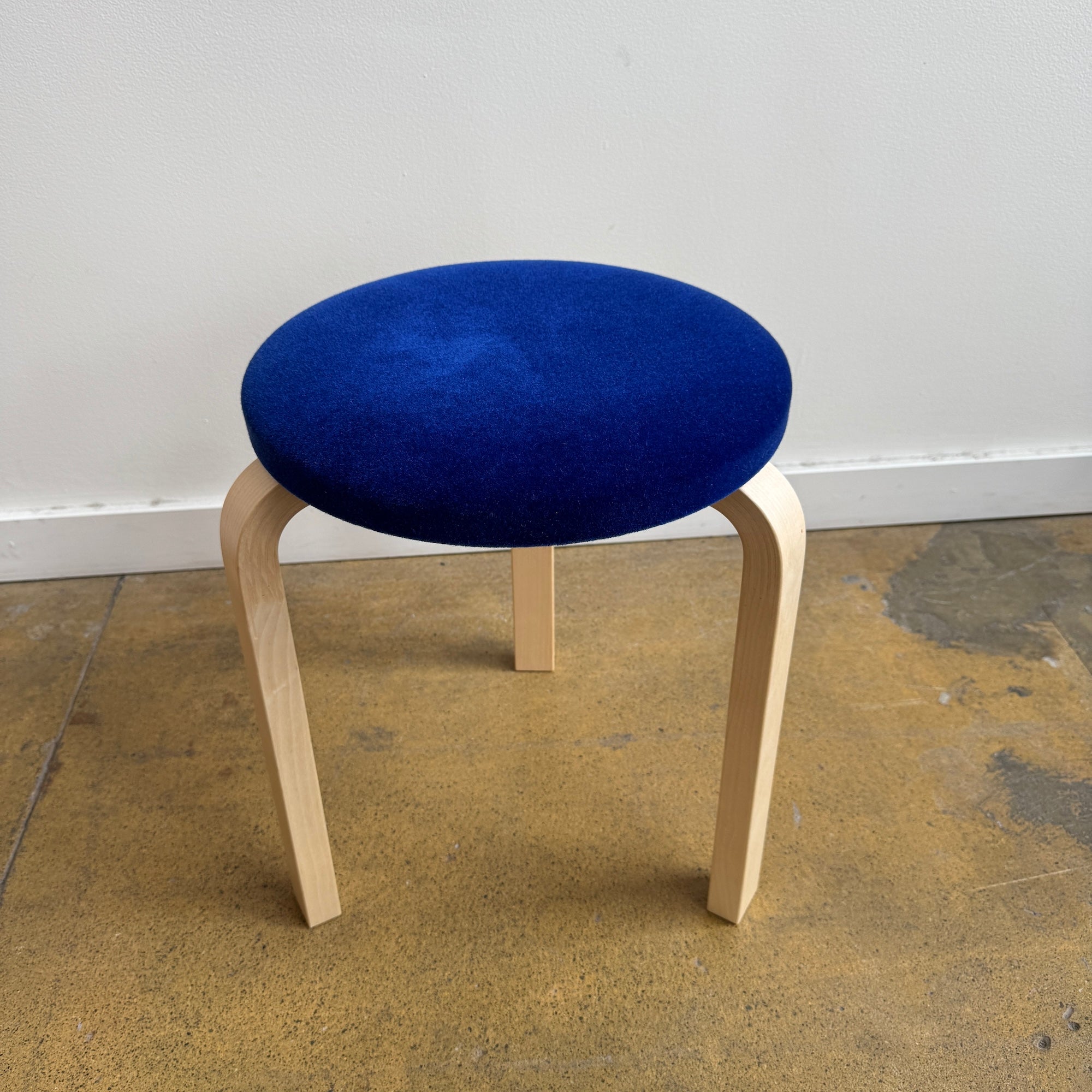 Artek Maharam Mohair Edition Aalto Stool 60 (New Condition)