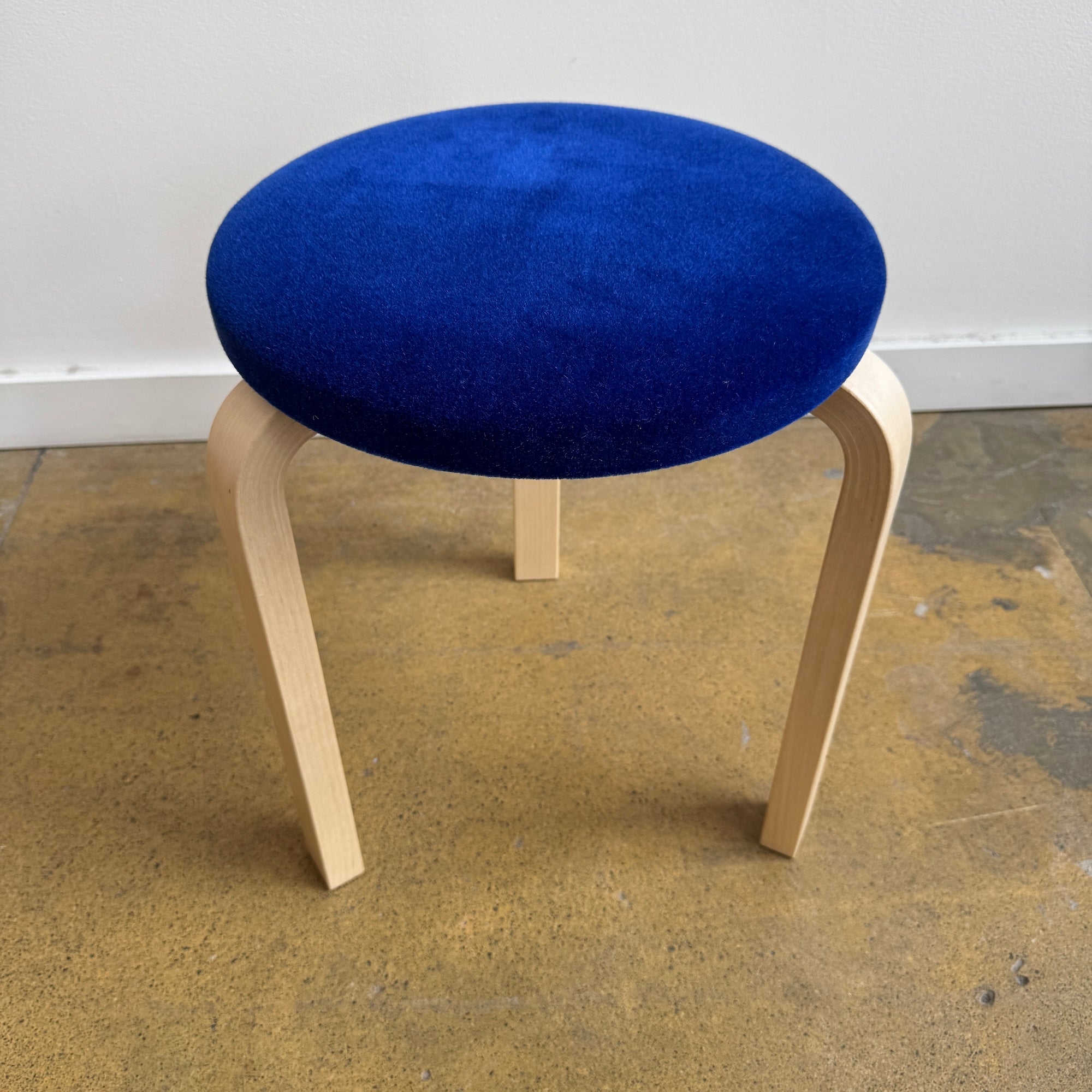 Artek Maharam Mohair Edition Aalto Stool 60 (New Condition)