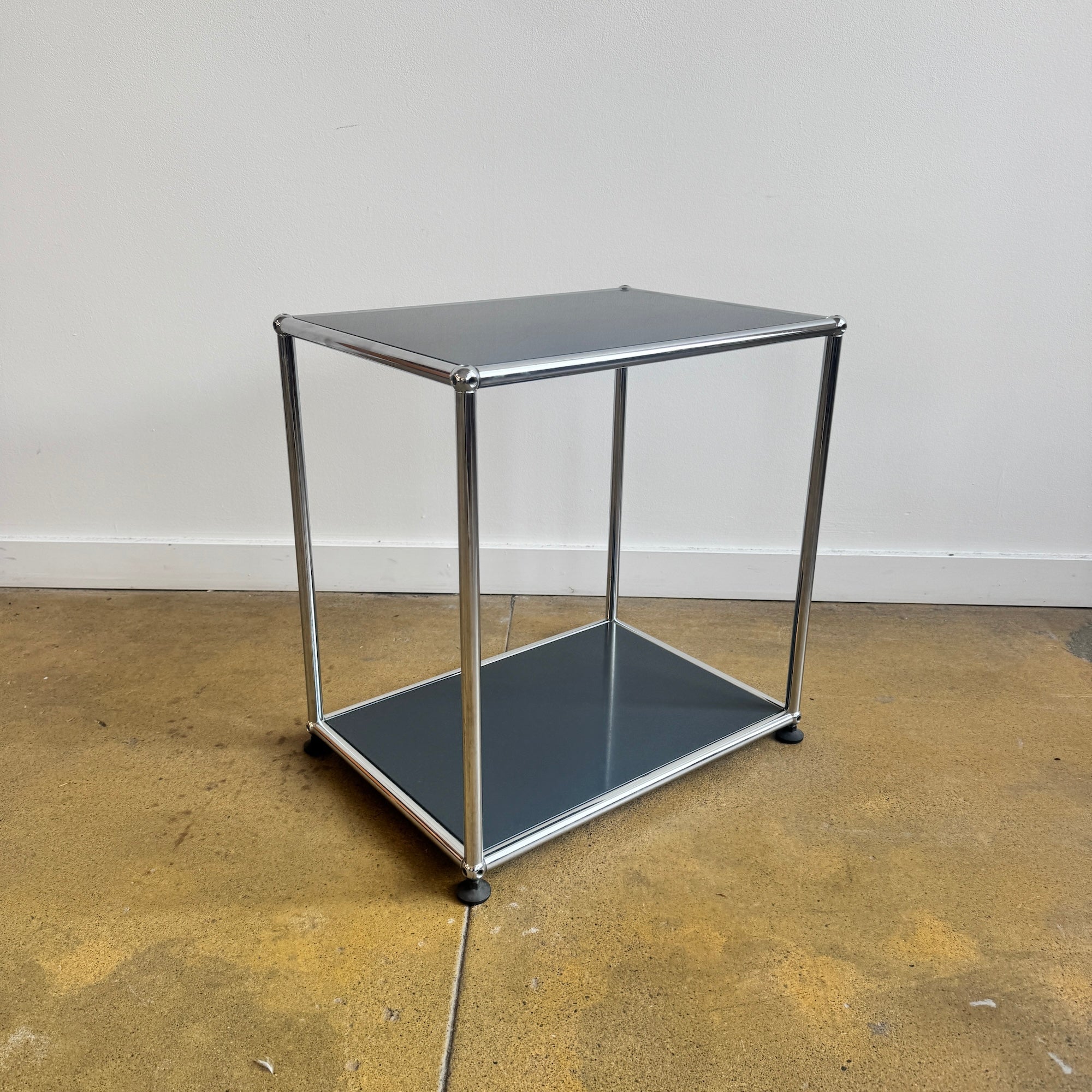 USM Haller Side Table -Anthracite Grey (Two available)