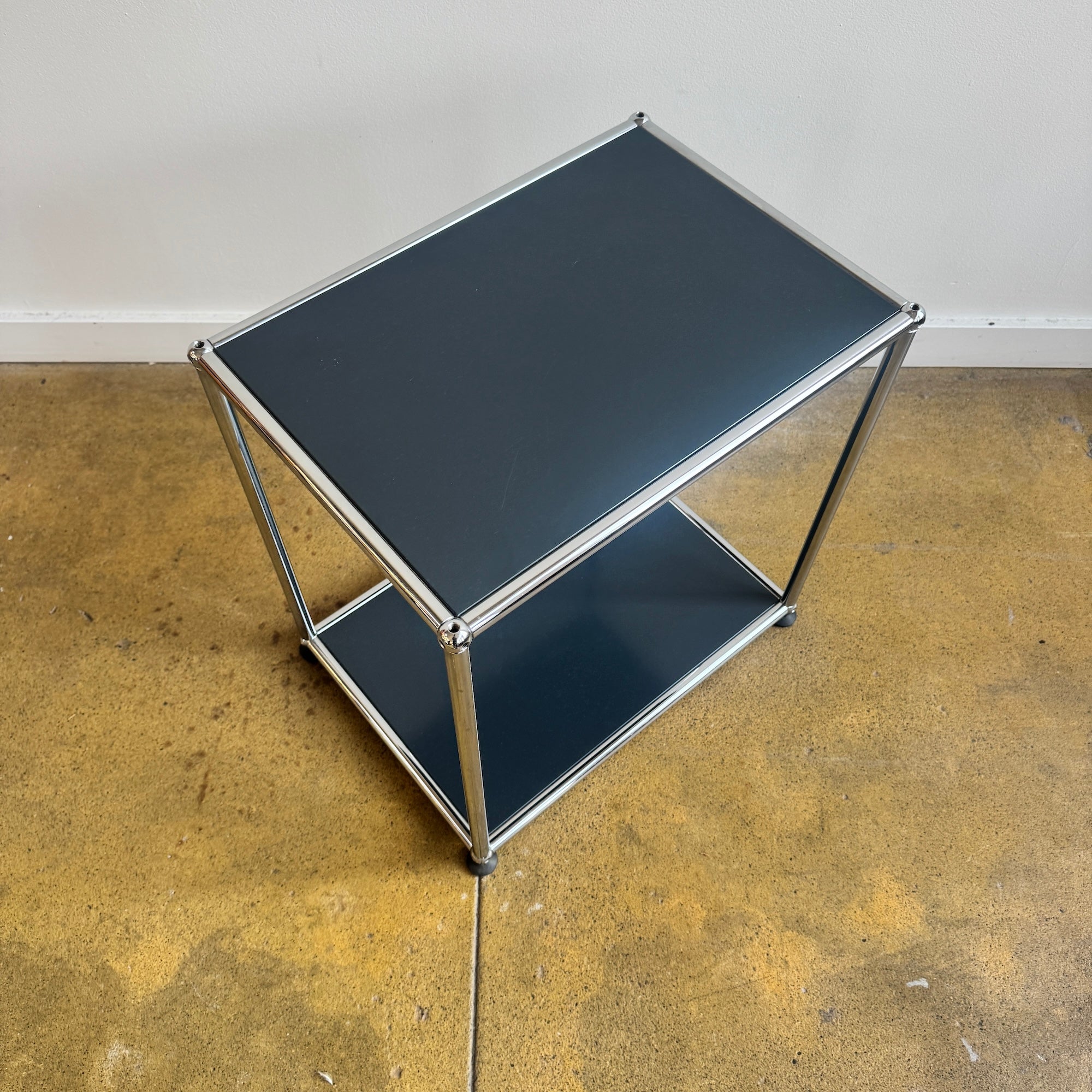 USM Haller Side Table -Anthracite Grey (Two available)