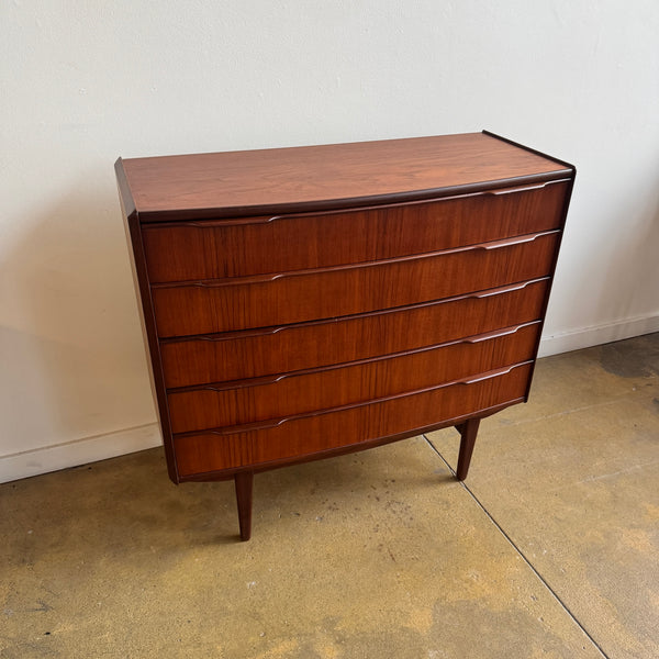 Danish Modern teak Dresser by Vordingborg Møbelfabrik (Refinished)