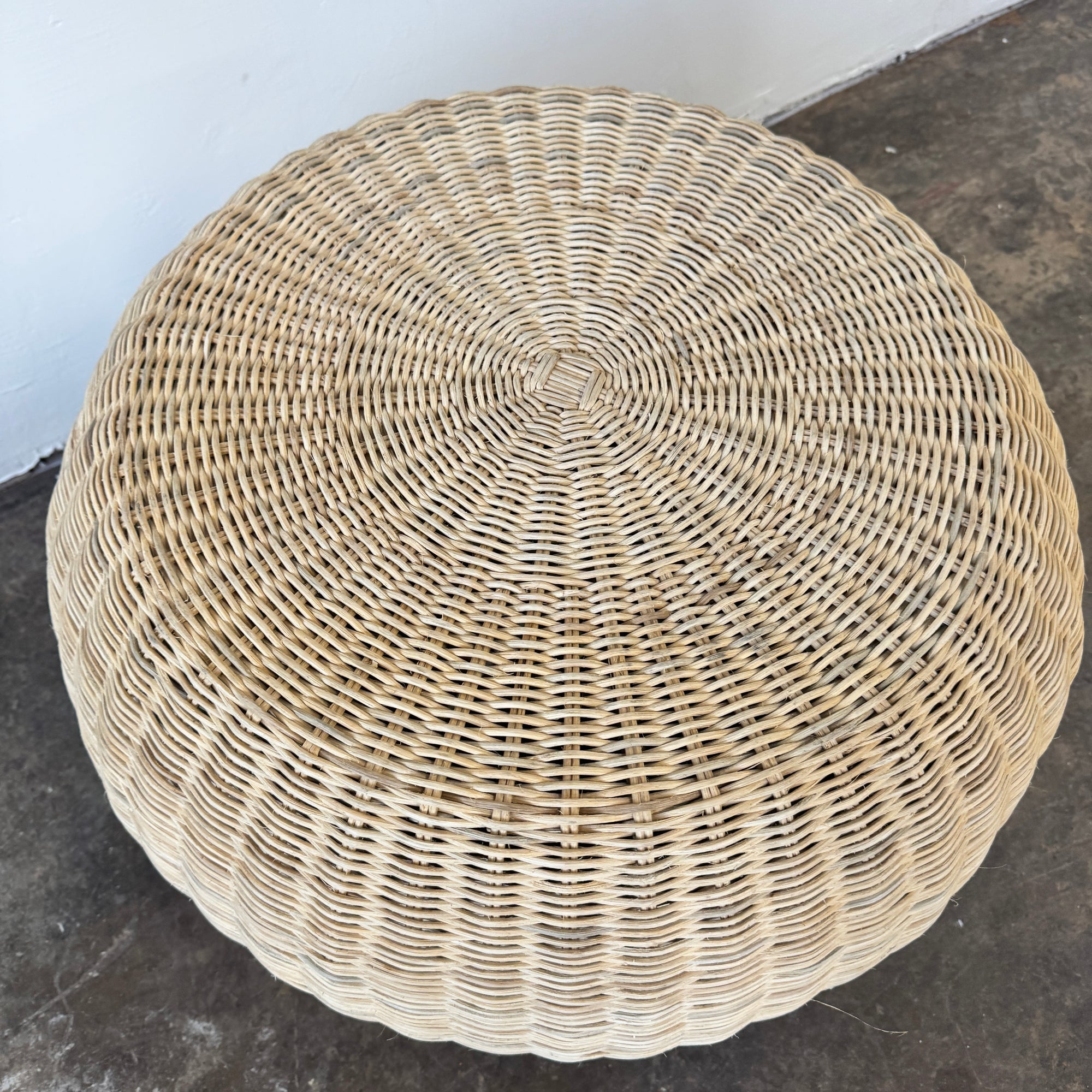 Gervasoni Bolla 10 Rattan Coffee table by Michael Sodeau