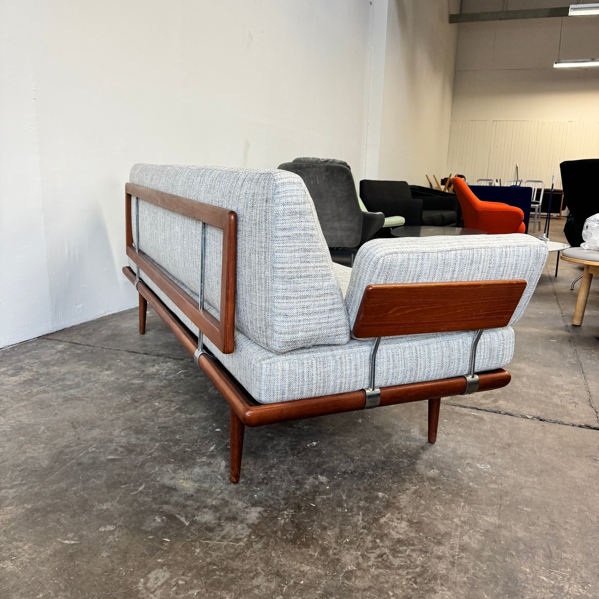 Danish Modern Iconic Peter Hvidt & Orla Mølgaard Nielsen Sofa (New Upholstery)