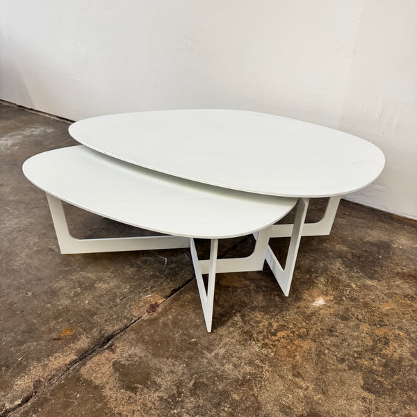 Erik Jørgensen Insula Aluminum Nesting Coffee Table