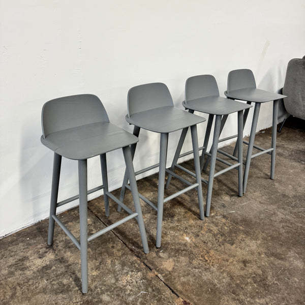 Muuto Set of 4 Nerd "Bar Stool"