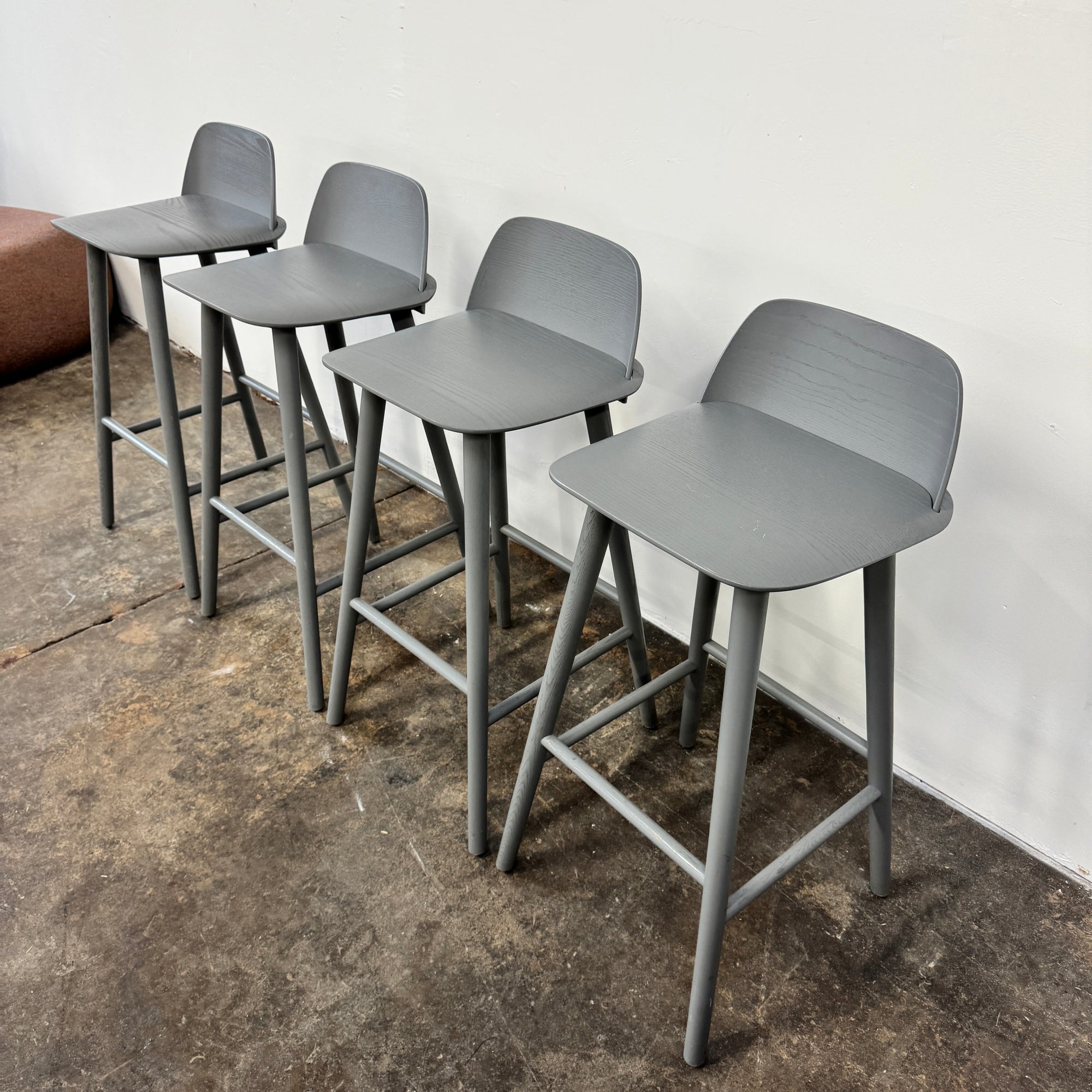 Muuto Set of 4 Nerd "Bar Stool"