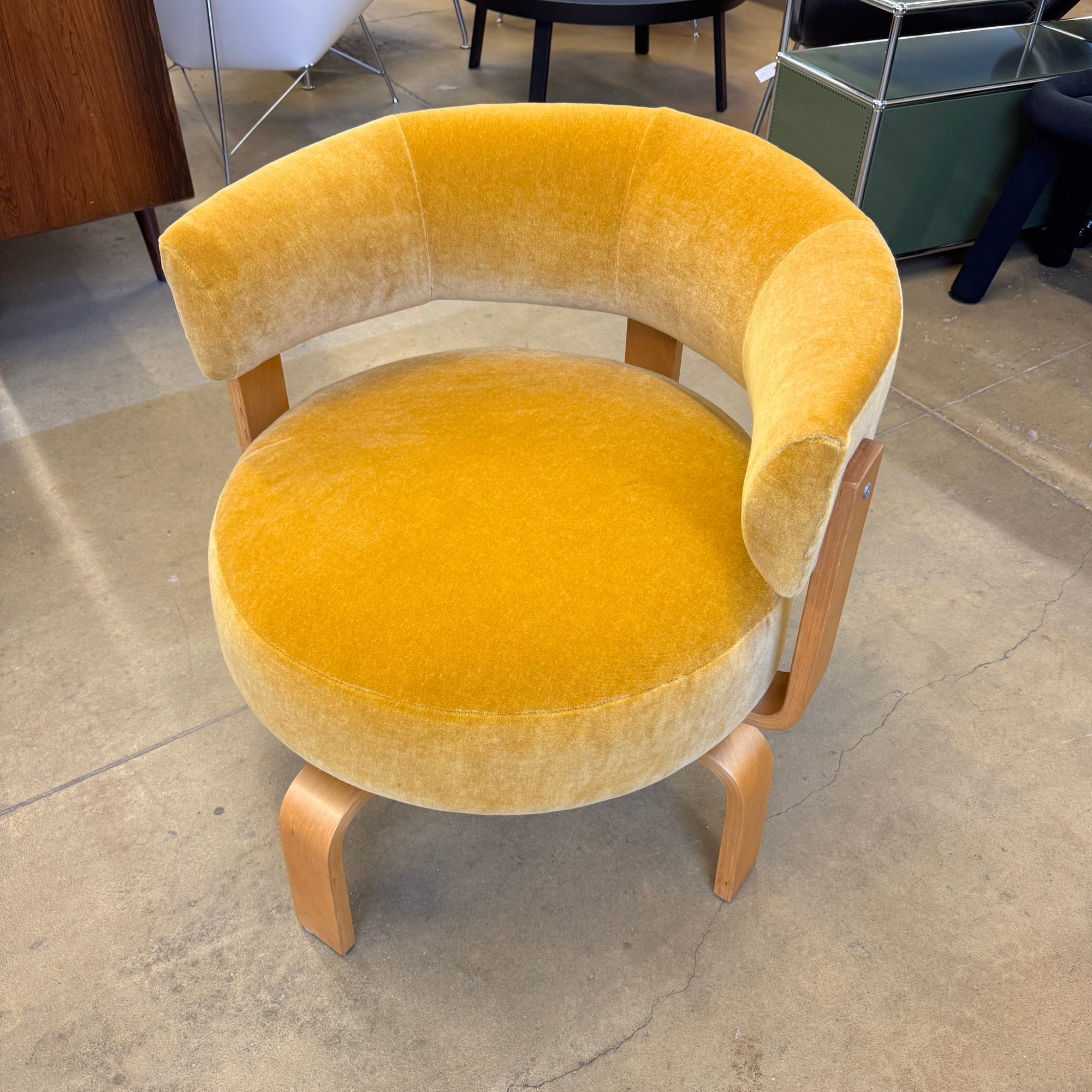 Vintage Ikea "Fridene" Swivel Chair by Carina Bengs (New Upholstery)