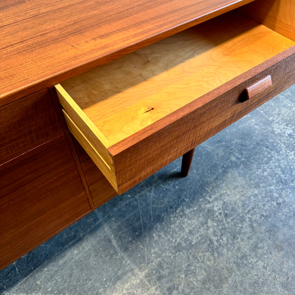 Danish Modern Rare Borge Mogensen 8 Drawer Teak Dresser for Søborg Møbelfabrik