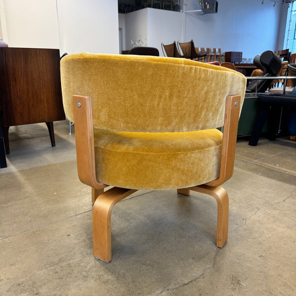 Vintage Ikea "Fridene" Swivel Chair by Carina Bengs (New Upholstery)