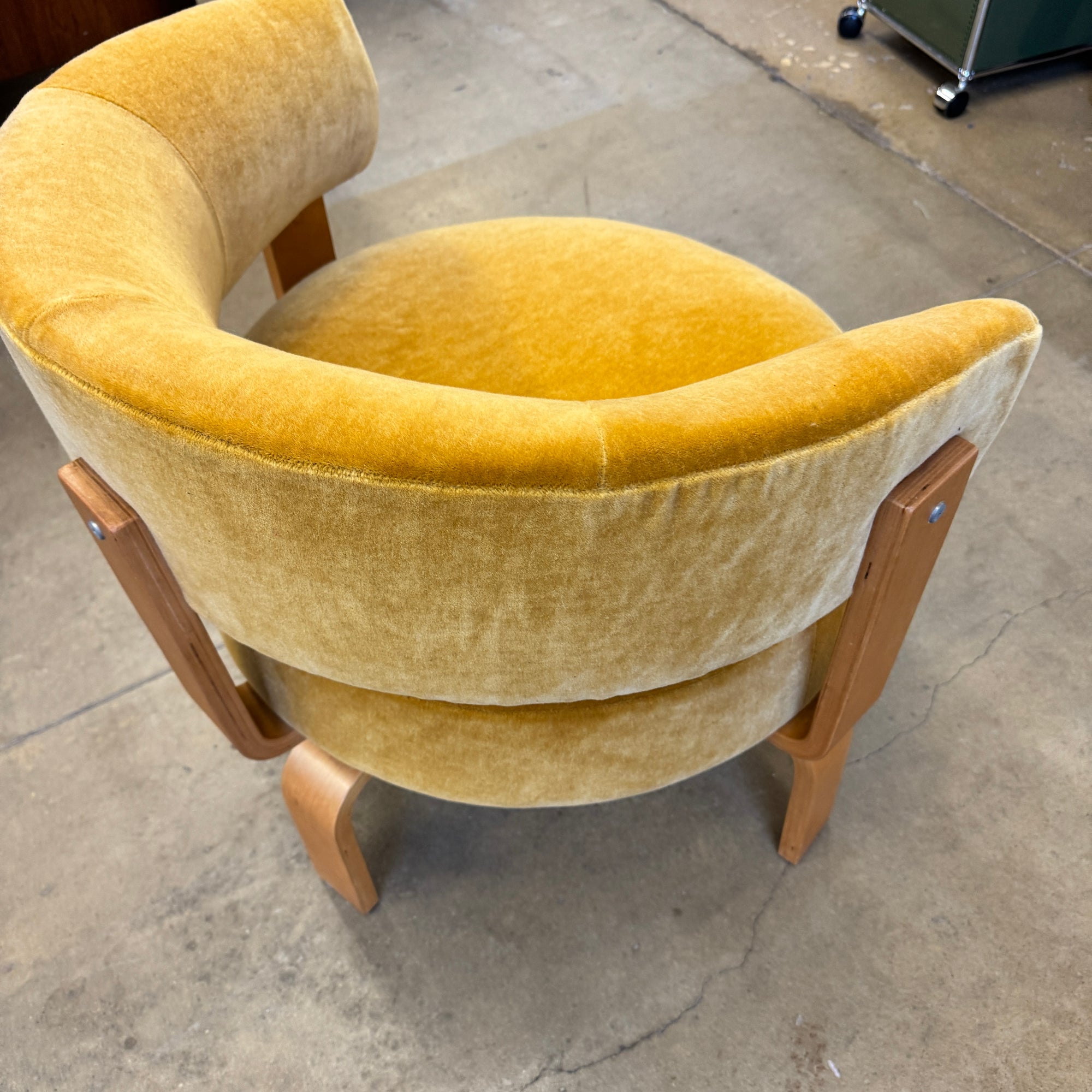 Vintage Ikea "Fridene" Swivel Chair by Carina Bengs (New Upholstery)