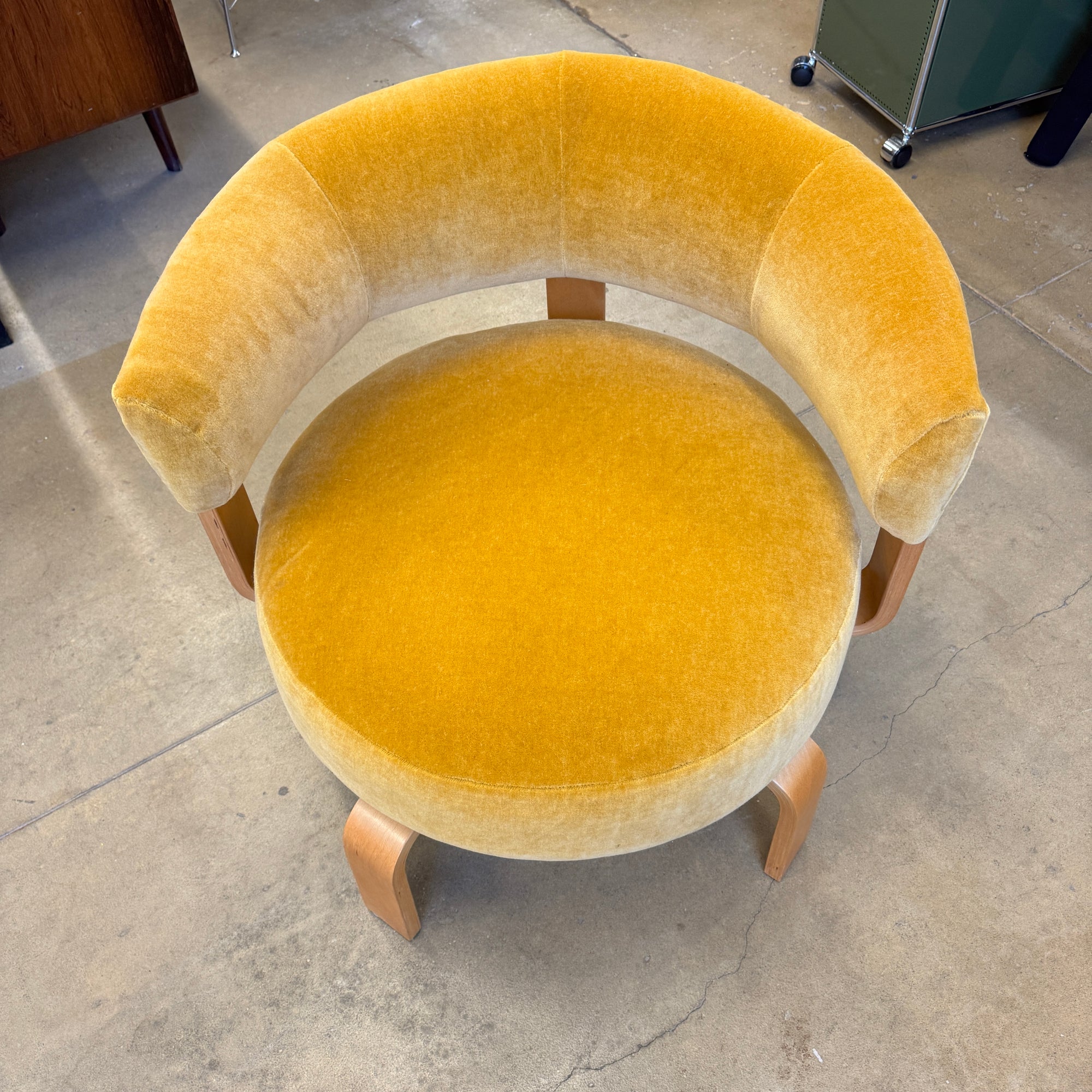 Vintage Ikea "Fridene" Swivel Chair by Carina Bengs (New Upholstery)