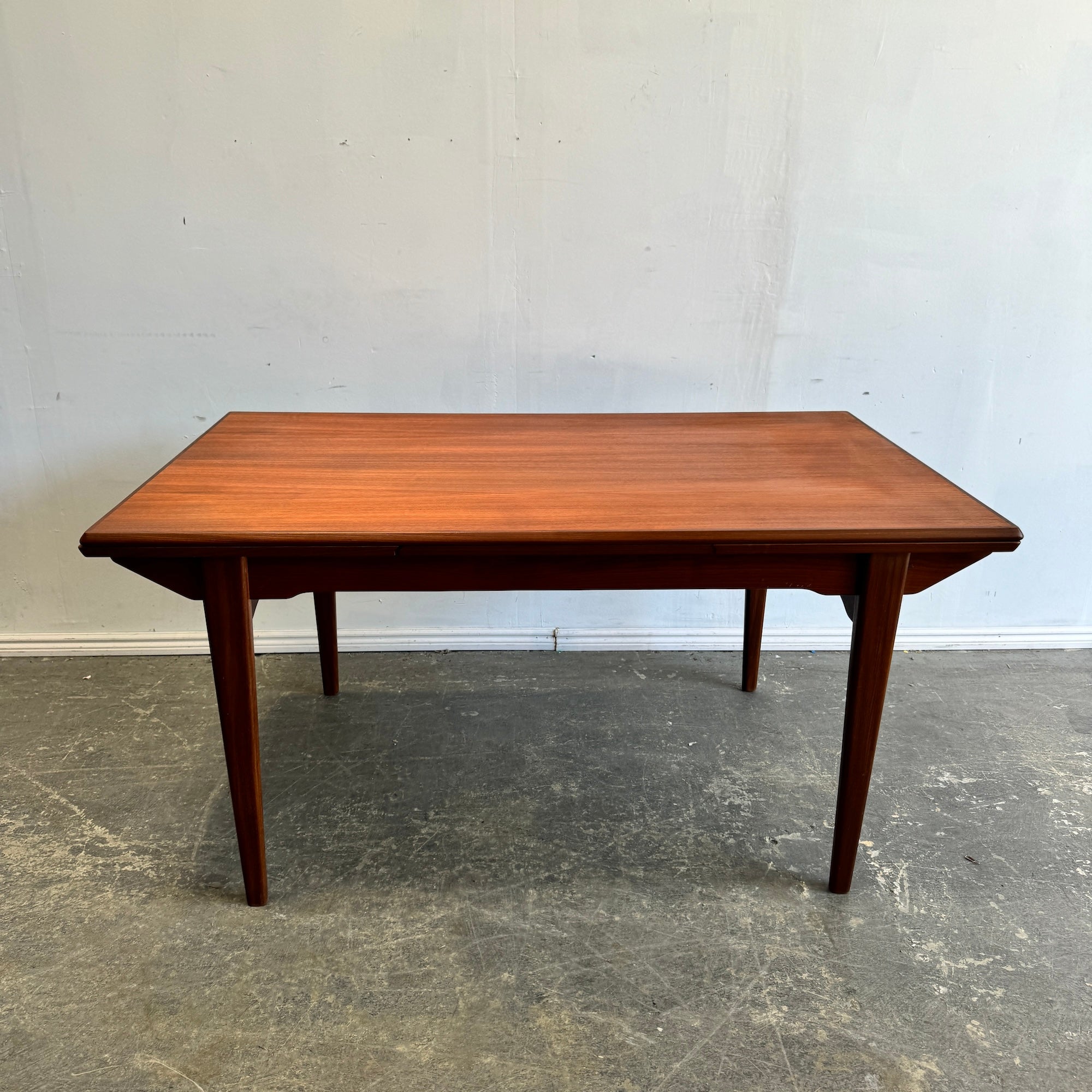 Danish Modern Expandable teak dining table