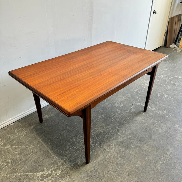 Danish Modern Expandable teak dining table