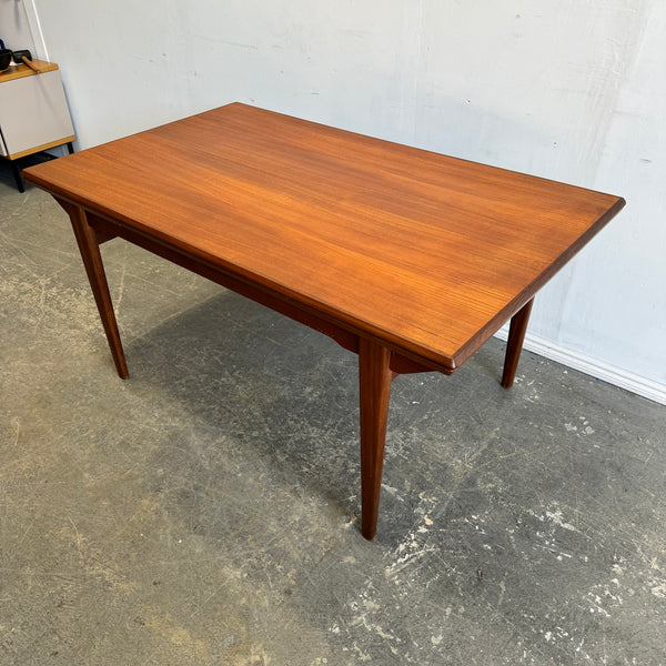 Danish Modern Expandable teak dining table