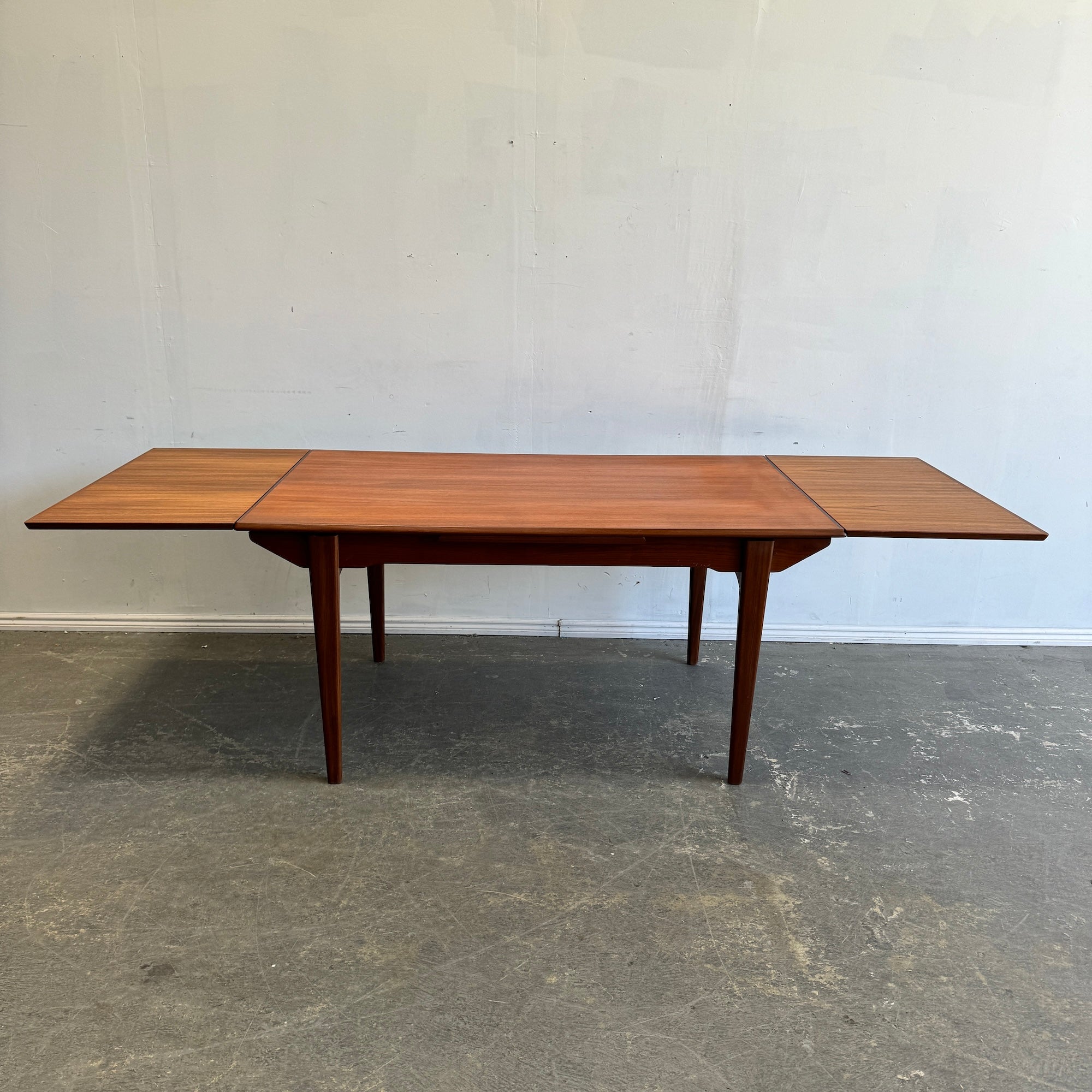 Danish Modern Expandable teak dining table