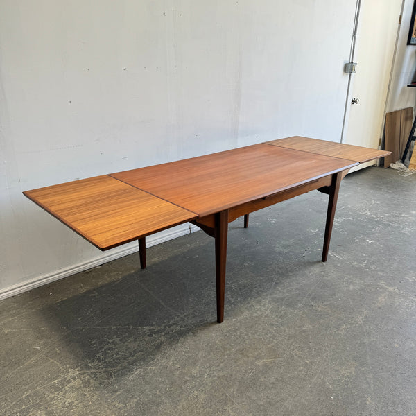 Danish Modern Expandable teak dining table