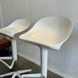 Kartell Spoon set of 3 adjustable stools by Antonio Citterio