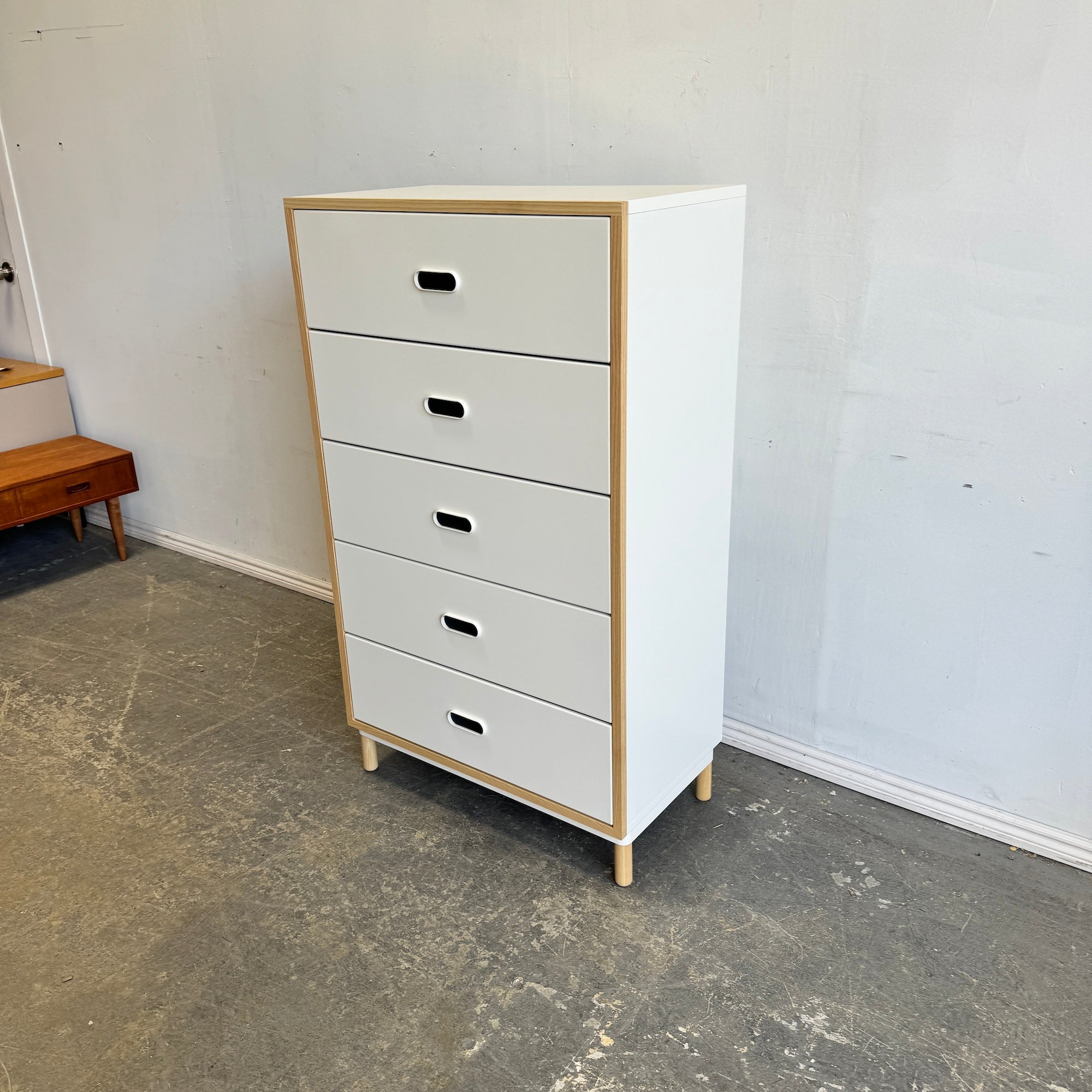 Normann Copenhagen Kabino dresser with 5 drawers, white