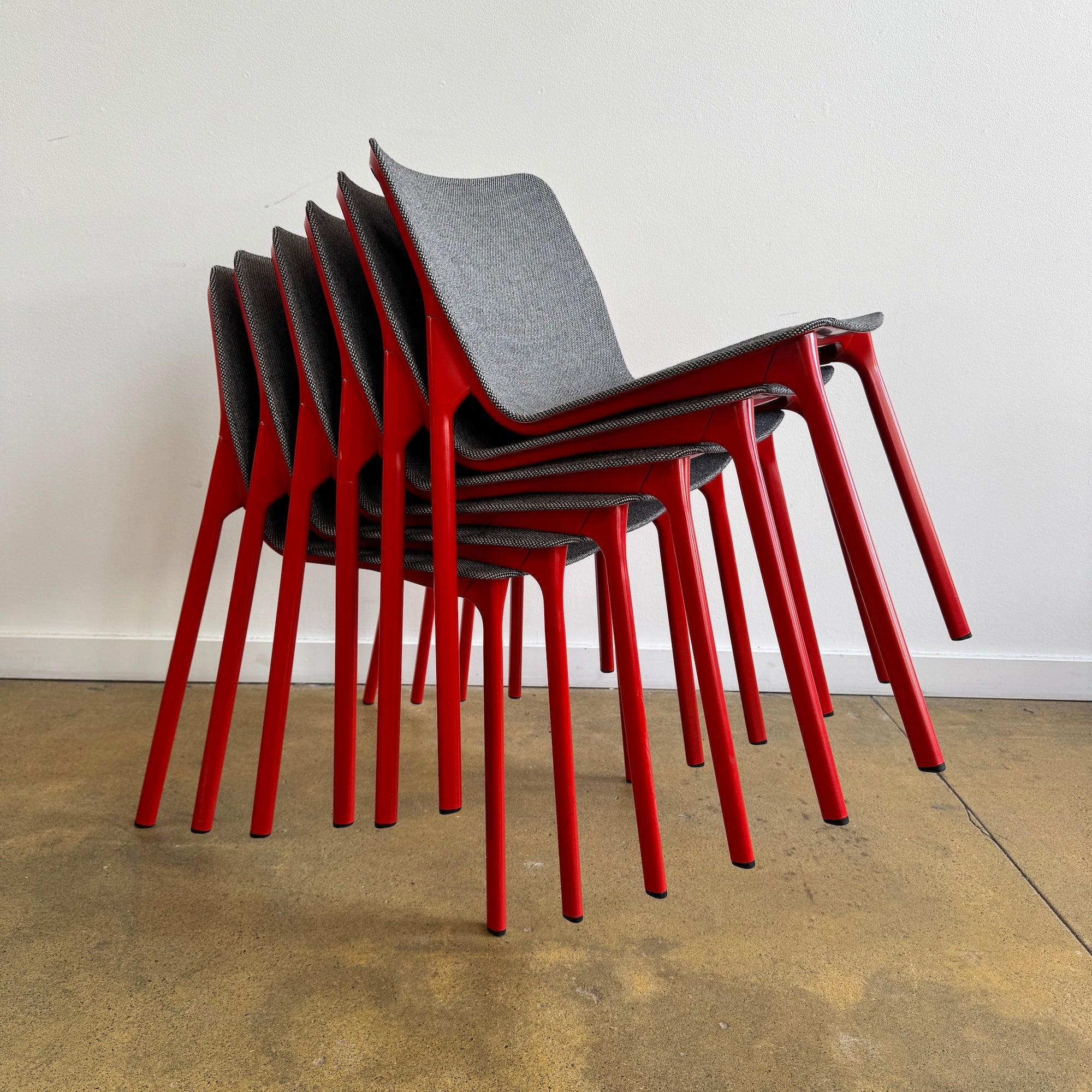 Wilkhahn set of 6 Multi Purpose Chairs by Stefan Diez