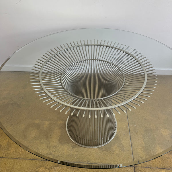 Authentic! Knoll Warren Platner Dining Table