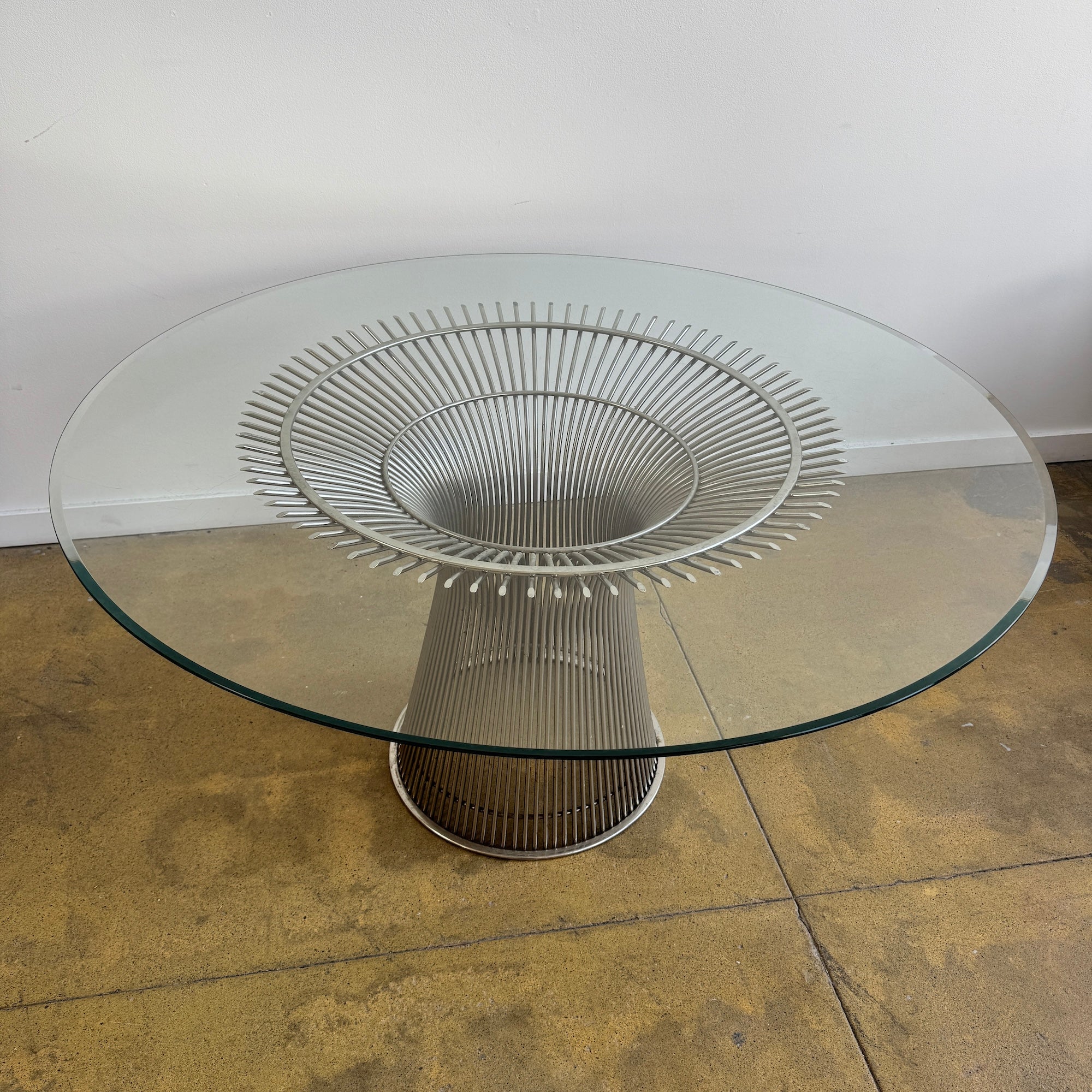 Authentic! Knoll Warren Platner Dining Table