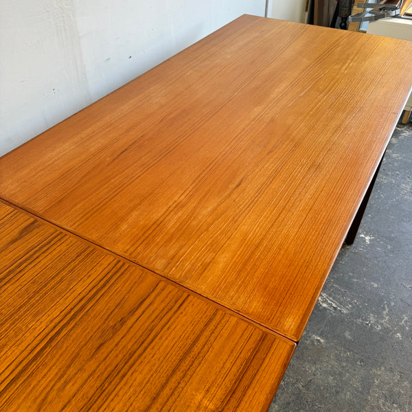 Danish Modern Teak Single extension dining table