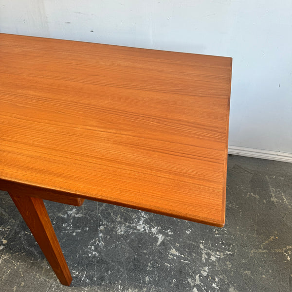 Danish Modern Teak Single extension dining table