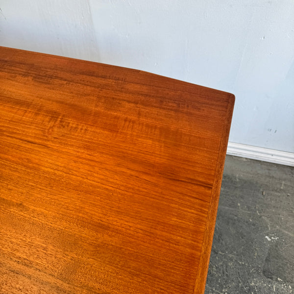 Danish Modern teak Two piece nesting table