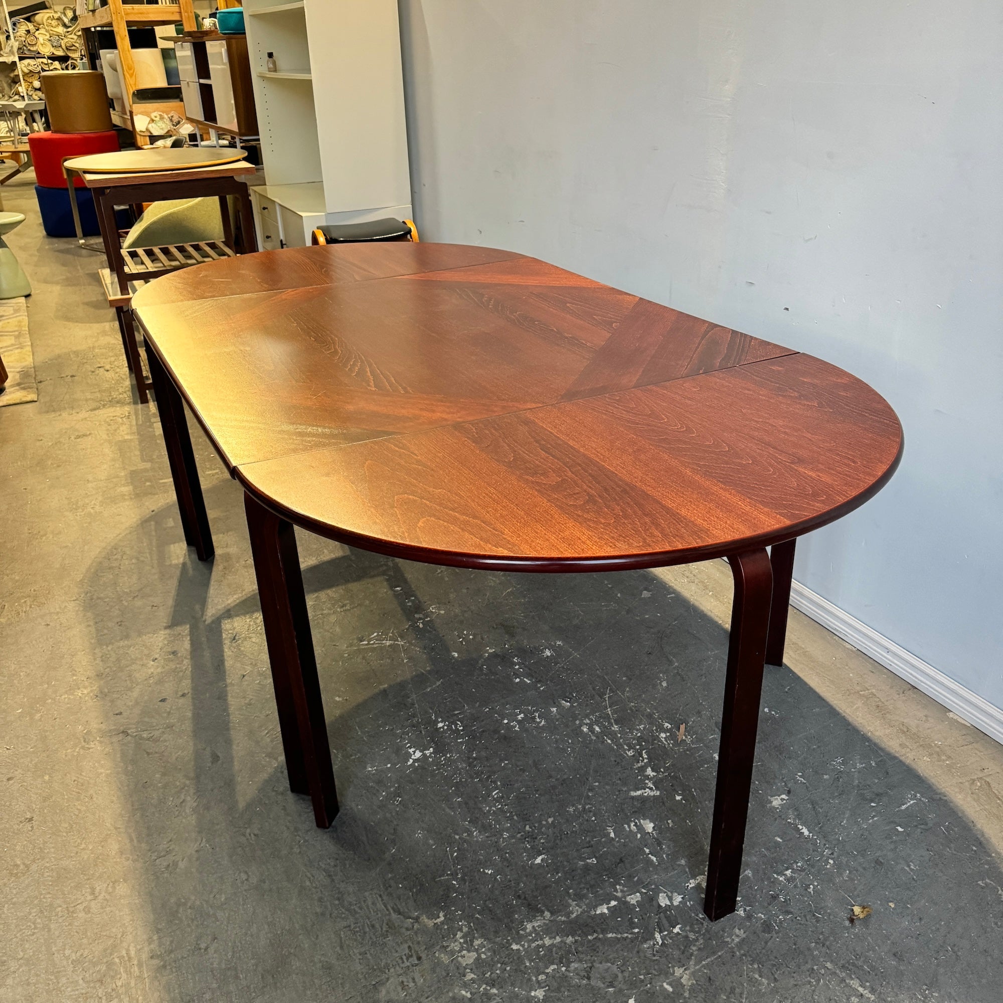 Danish Farstrup Møbler Cherrywood Expandable Table