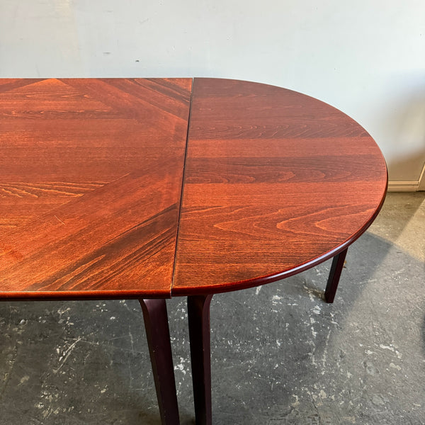 Danish Farstrup Møbler Cherrywood Expandable Table