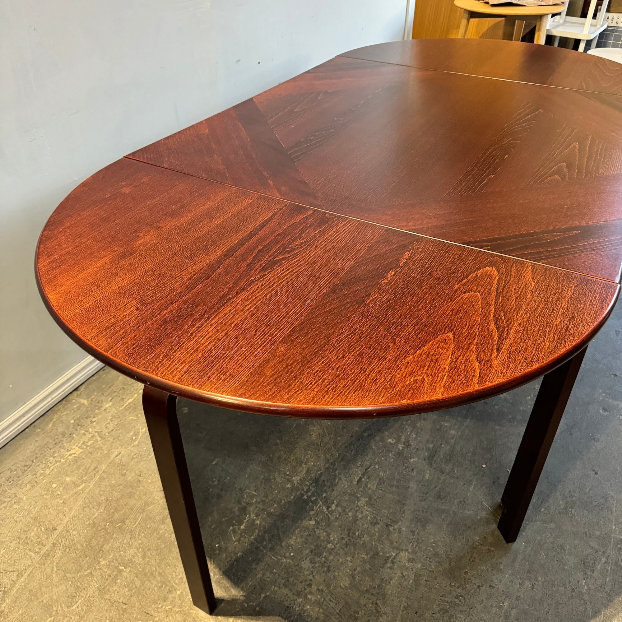 Danish Farstrup Møbler Cherrywood Expandable Table