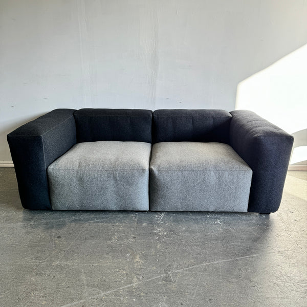 New! Hay Mags Soft LOW 2.5-SEAT SOFA with ottoman