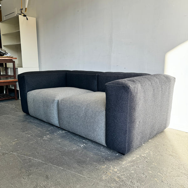 New! Hay Mags Soft LOW 2.5-SEAT SOFA with ottoman