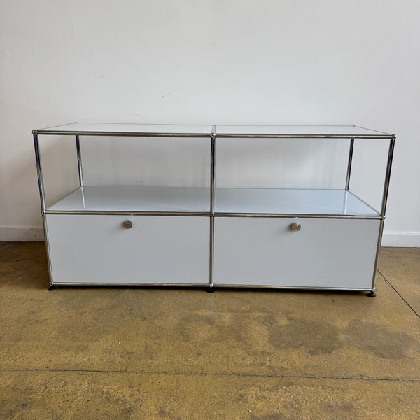 USM Haller 2X2 Console - Light Grey (20 Depth)