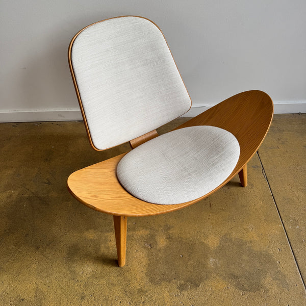 Authentic! Hans Wegner Shell chair by Carl Hansen & Søn (Two Available)