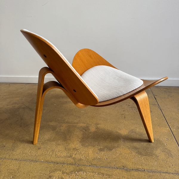 Authentic! Hans Wegner Shell chair by Carl Hansen & Søn (Two Available)