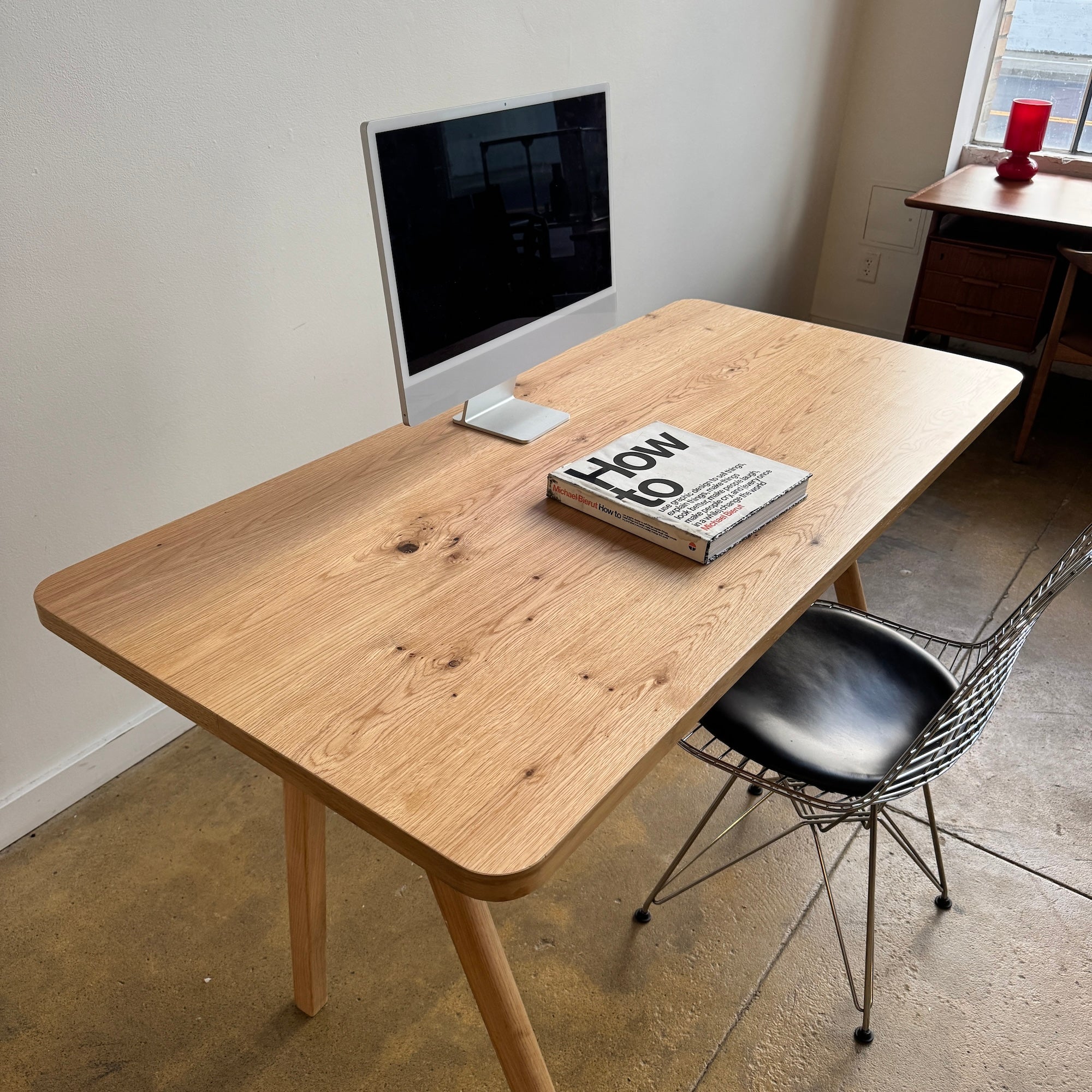 Minimalist Custom Oakwood Desk