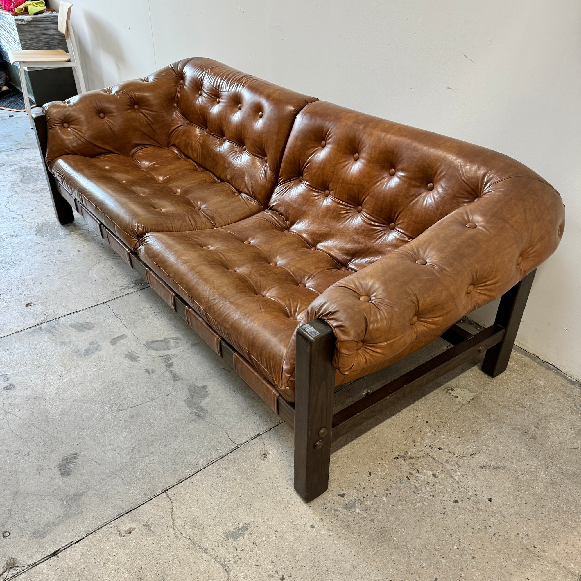 Vintage Mid Century Modern Percival Laffer style Sofa