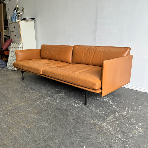 Design Within Reach Muuto Outline leather Sofa