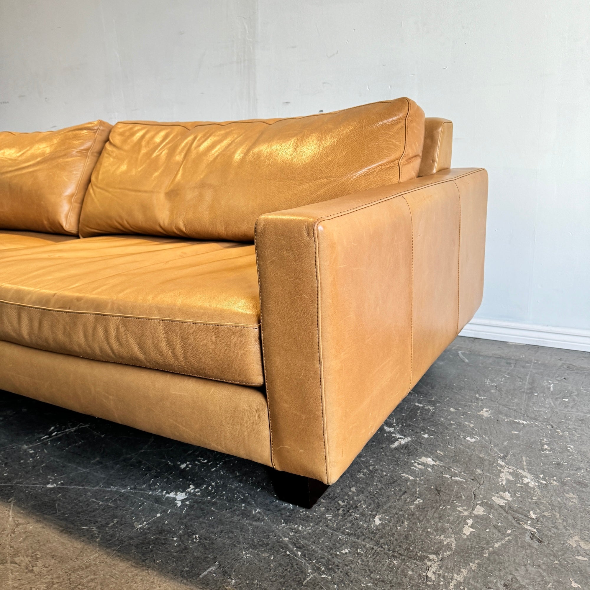 Room and Board Pierson Leather sofa