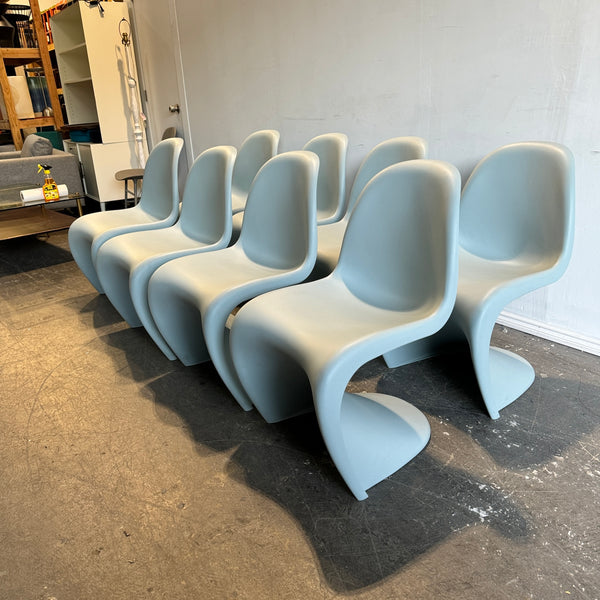 Authentic! Vitra Verner Panton Set of 8 stacking chairs