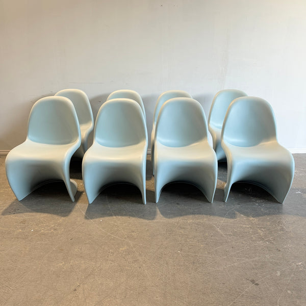 Authentic! Vitra Verner Panton Set of 8 stacking chairs