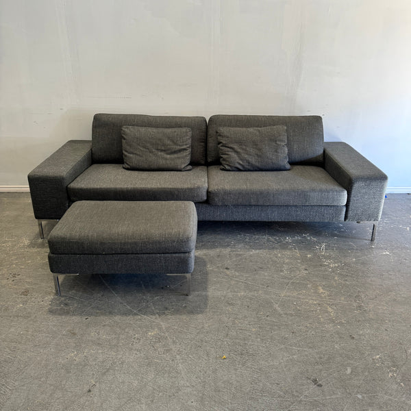 Design Within Reach Arena sectional sofa with ottoman