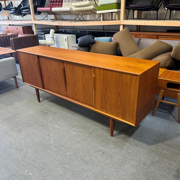 Danish Modern Axel Christiansen Teak Long Credenza for Aco Møbler