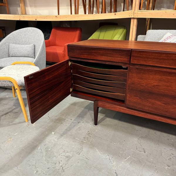 Danish Modern Rosewood Credenza FA66 by IB Kofod Larsen for Faarup Møbelfabrik