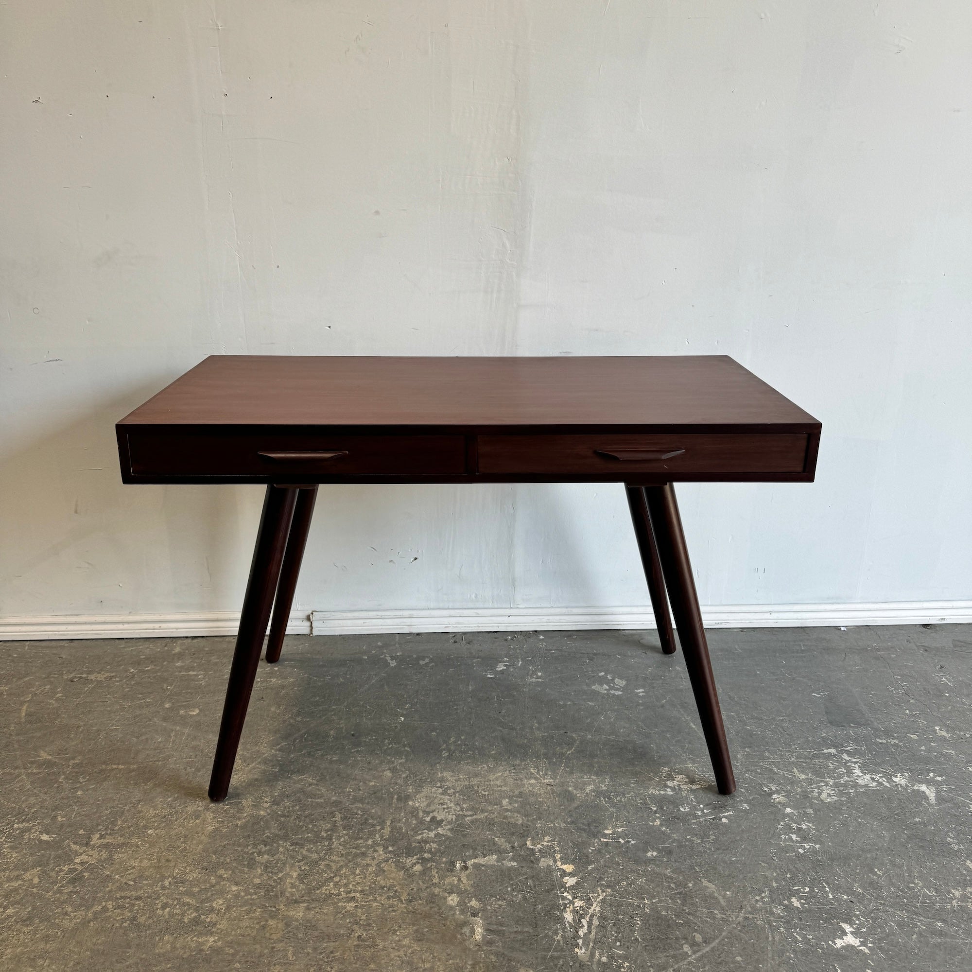 Danish Modern Two drawer Minimalist Desk